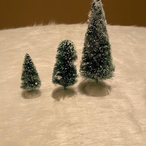 Department 56 - three trees for display